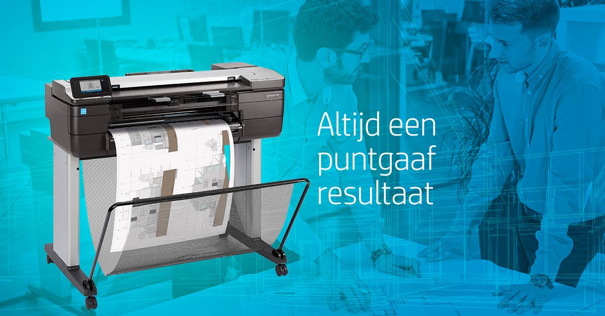 HP Designjet T830 24-inch multifunctionele printer