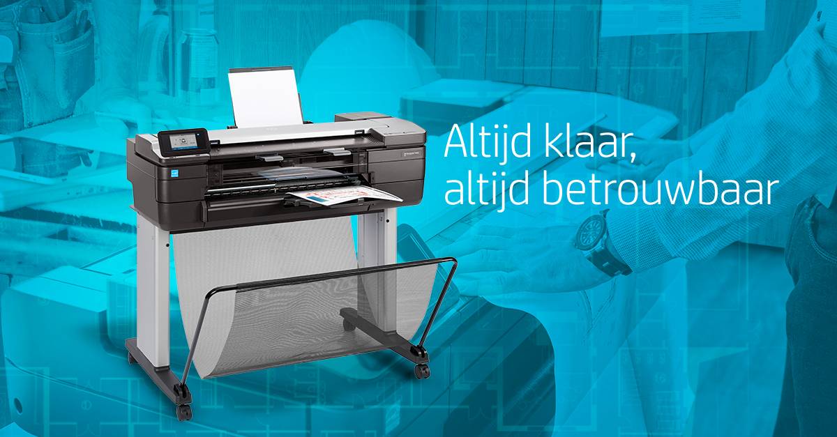 HP Designjet T830 24-inch multifunctionele printer