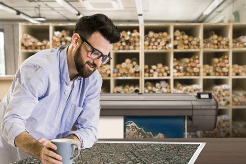 HP Designjet Z6 24-inch PostScript-printer