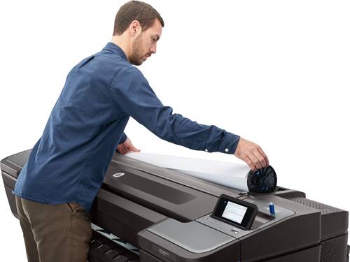 HP Designjet Z6 44-in PostScript grootformaat-printer Inkjet Kleur 2400 x 1200 DPI 1118 x 1676 mm Ethernet LAN