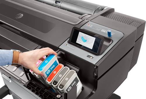 HP Designjet Z6dr 44-inch PostScript-printer met V-snijmes