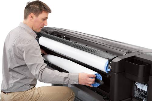 HP Designjet Z6dr 44-inch PostScript-printer met V-snijmes