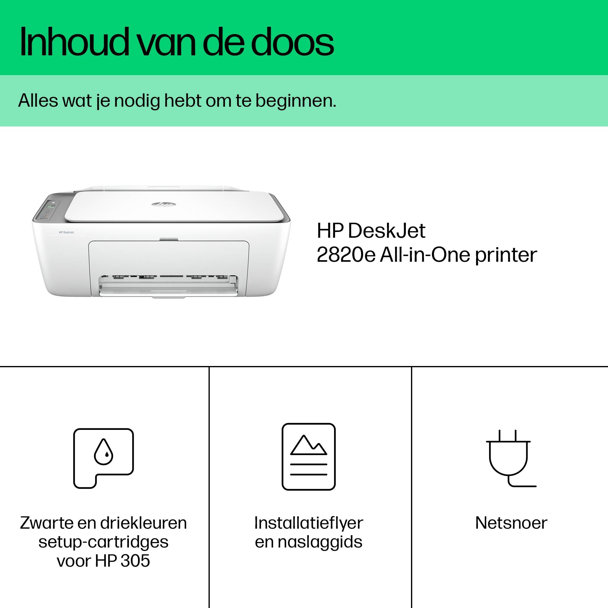HP DeskJet 2820e All-in-One printer