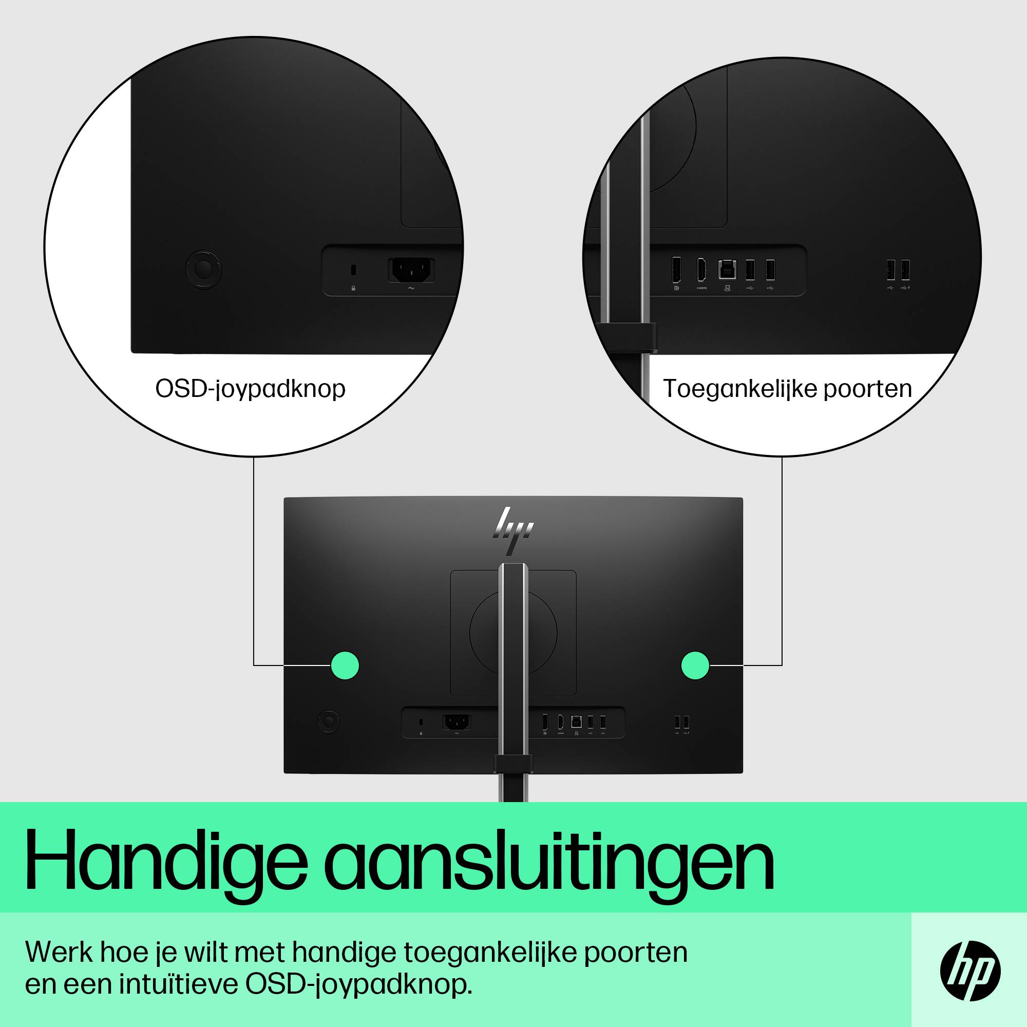 HP E-Series E22 G5 FHD-monitor