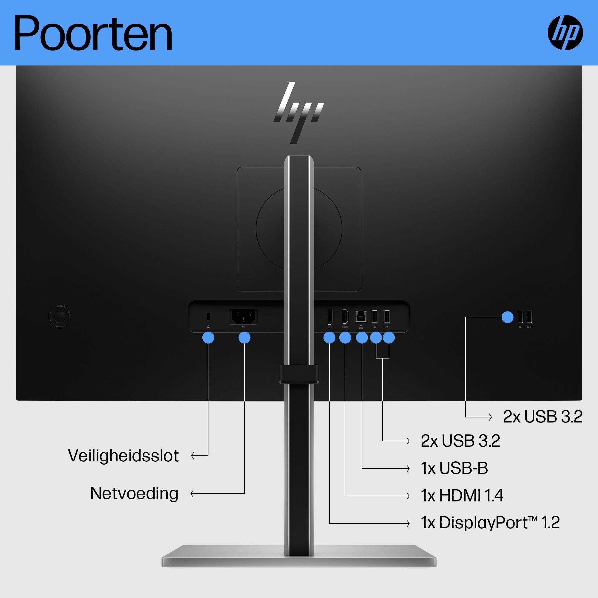 HP E27 G5 FHD-monitor