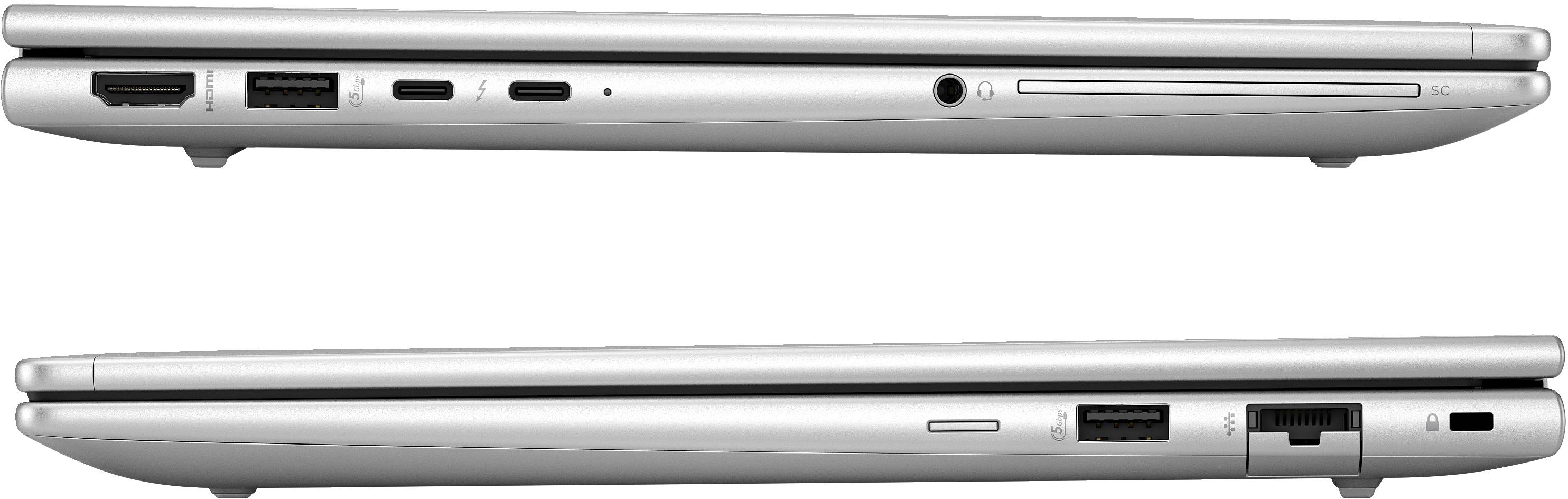HP EliteBook 630 G11 Intel Core Ultra 7 155U Laptop 33,8 cm (13.3") WUXGA 16 GB DDR5-SDRAM 512 GB SSD Wi-Fi 6E (802.11ax) Windows 11 Pro Zilver