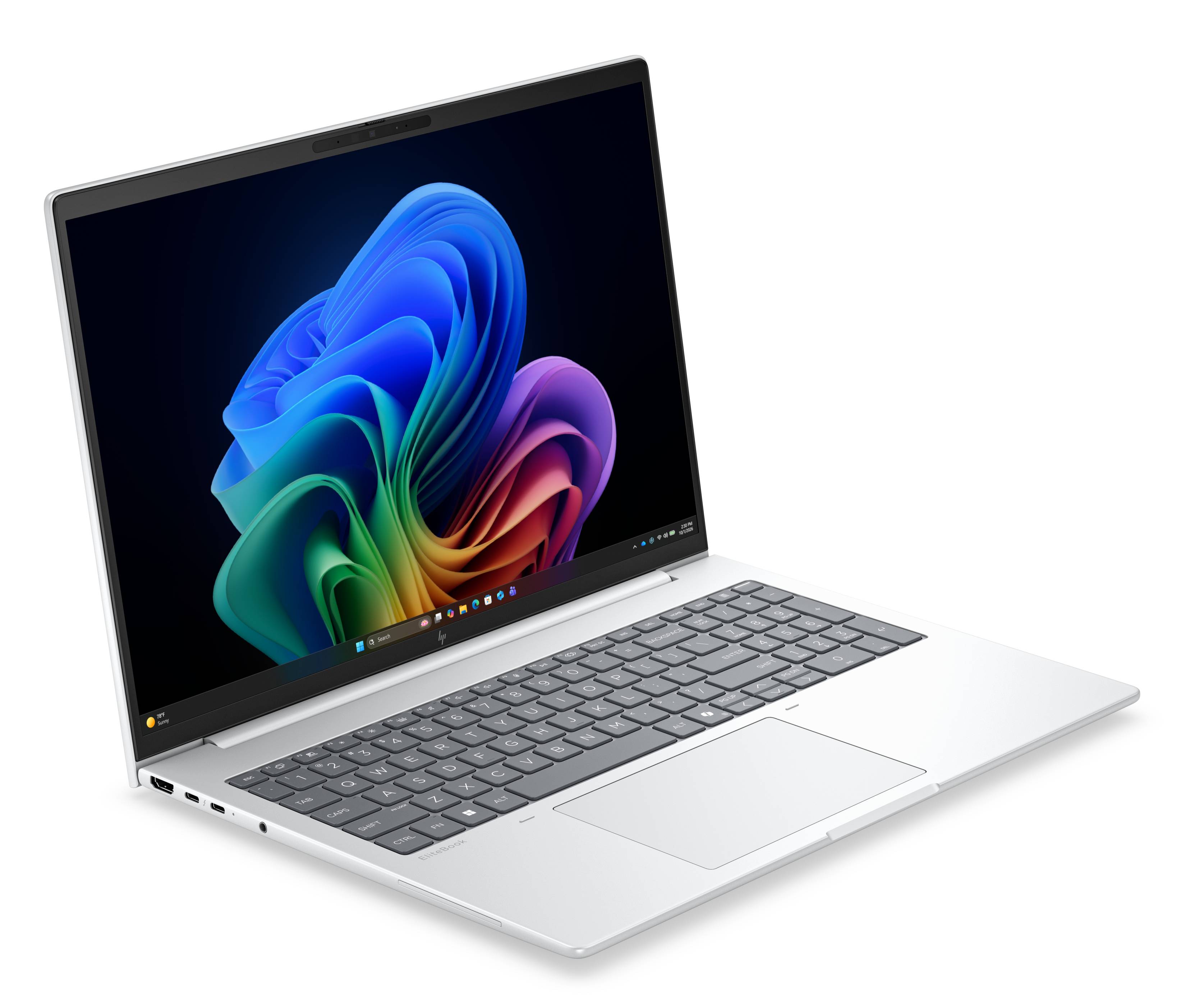 HP EliteBook 8 G2a Next Gen AI Copilot+ PC AMD Ryzen AI 7 450 Laptop 40,6 cm (16") WUXGA 32 GB LPDDR5x-SDRAM 512 GB SSD Wi-Fi 7 (802.11be) Windows 11 Pro Zilver