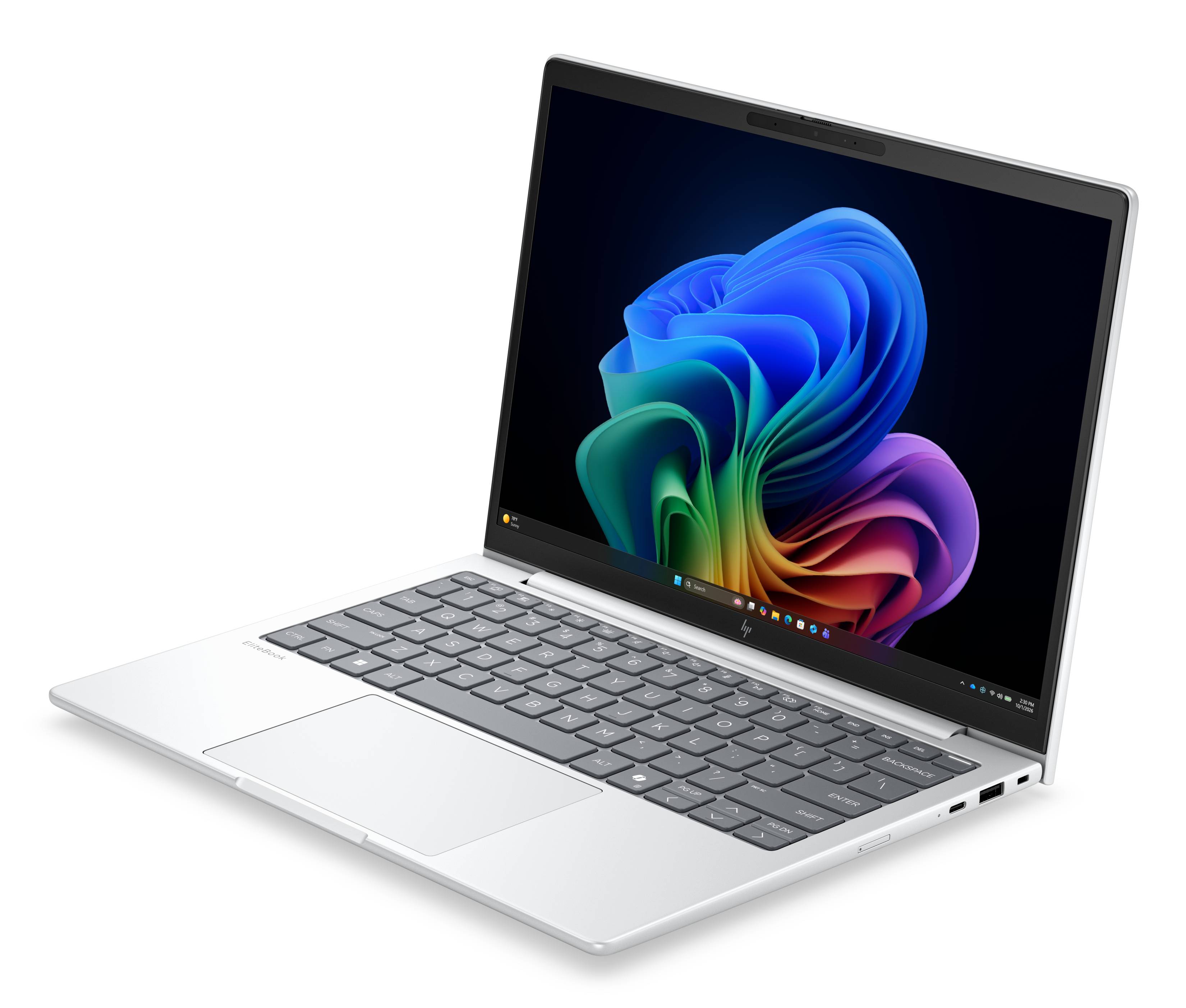 HP EliteBook 8 G2i Next Gen AI Copilot+ PC Intel Core Ultra 7 325 Laptop 33,8 cm (13.3") WUXGA 16 GB LPDDR5x-SDRAM 512 GB SSD Wi-Fi 7 (802.11be) Windows 11 Pro Zilver