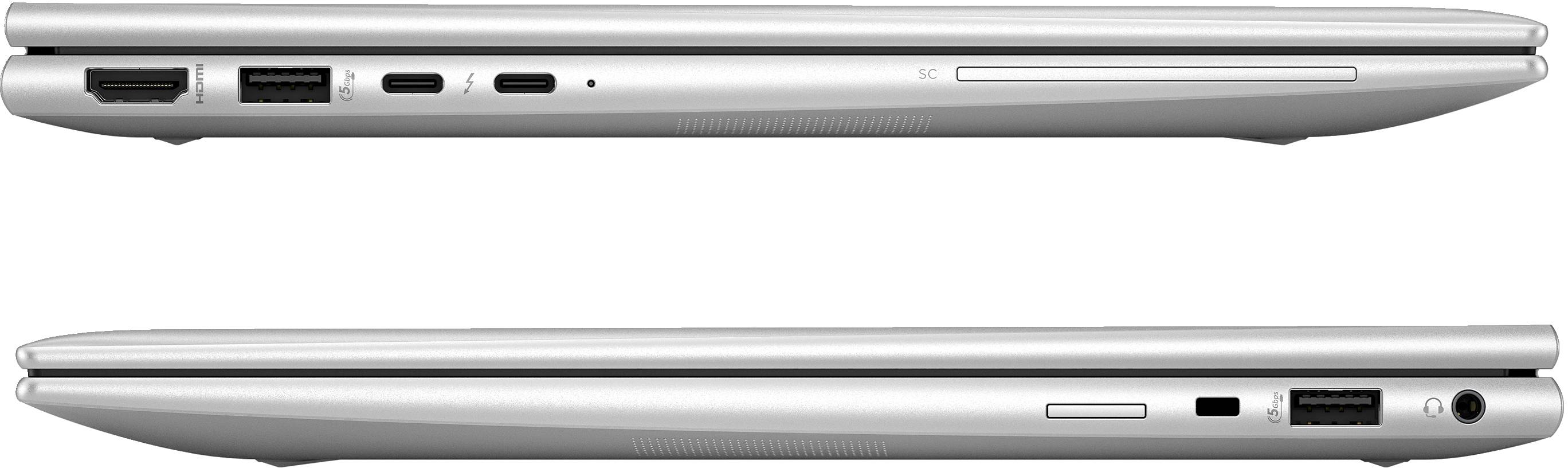 HP Elite x360 830 G11 Intel Core Ultra 7 155U Hybride (2-in-1) 33,8 cm (13.3") Touchscreen WUXGA 16 GB LPDDR5x-SDRAM 512 GB SSD Wi-Fi 6E (802.11ax) Windows 11 Pro Zilver