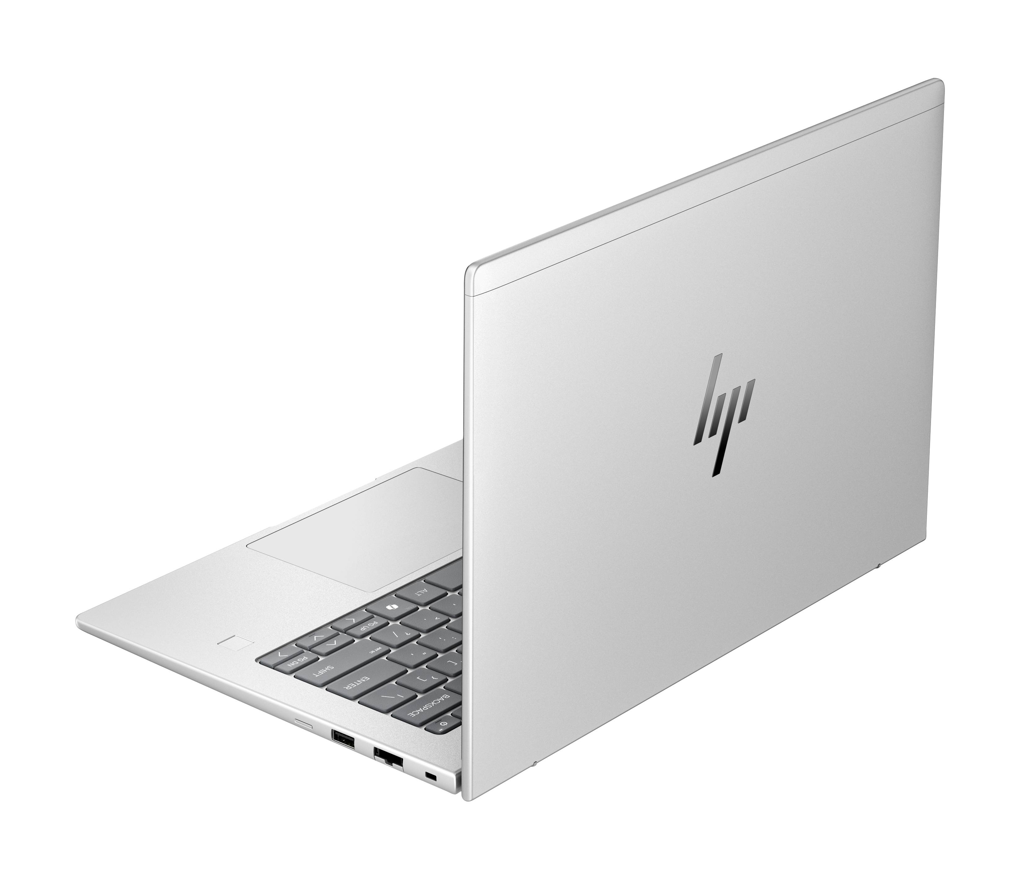 HP EliteBook 6 G1i 14 AI Intel Core Ultra 5 225U Laptop 35,6 cm (14") WUXGA 16 GB DDR5-SDRAM 512 GB SSD Wi-Fi 6E (802.11ax) Windows 11 Pro AI PC Zilver