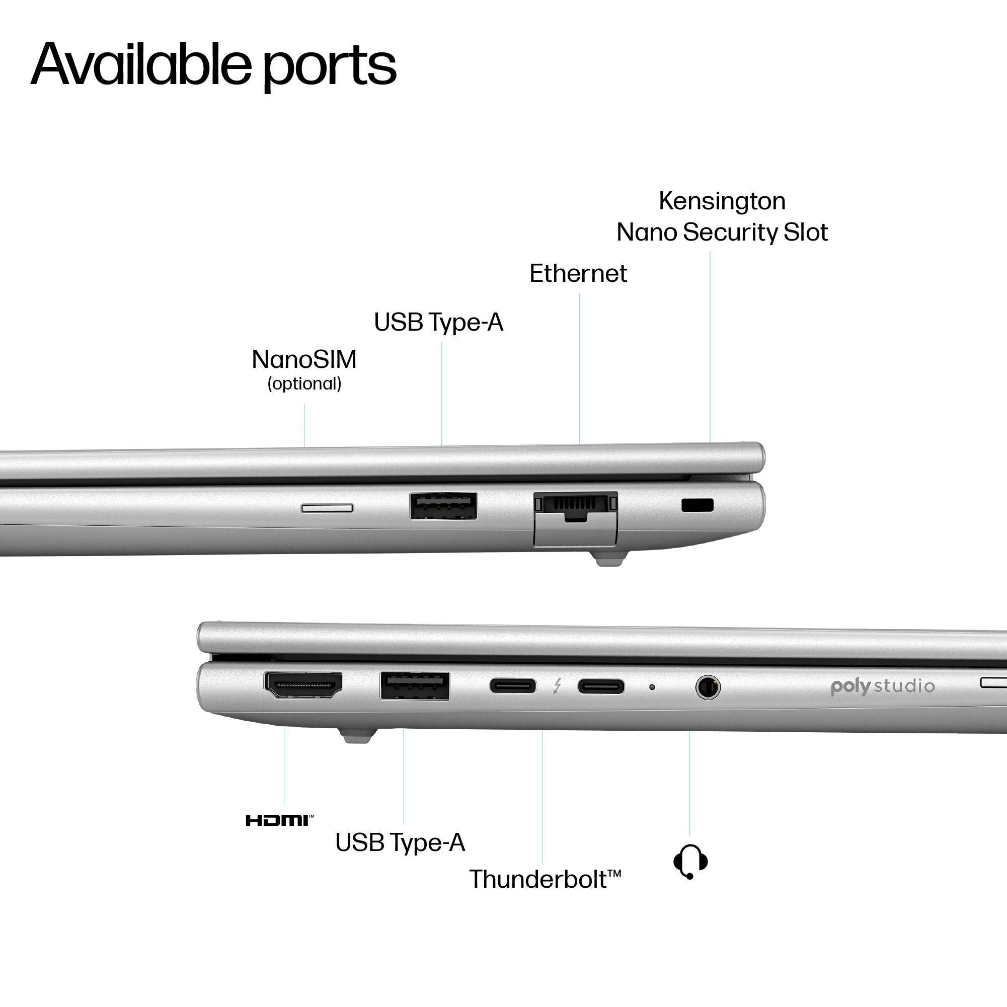 HP EliteBook 6 G1i 14 AI PC Intel Core Ultra 5 235U Laptop 35,6 cm (14") WUXGA 16 GB DDR5-SDRAM 512 GB SSD Wi-Fi 6E (802.11ax) Windows 11 Pro Zilver