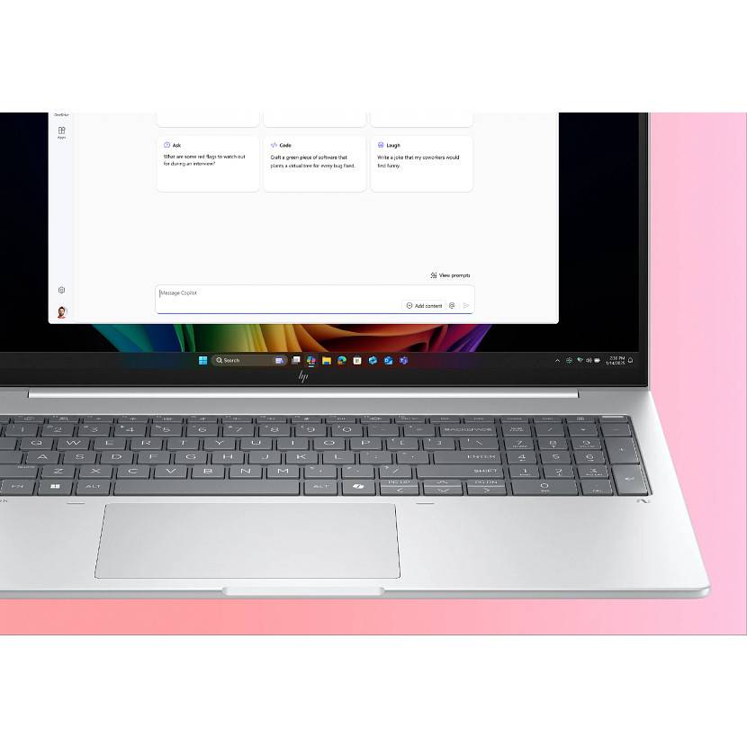 HP EliteBook 8 G1i Next Gen AI Wolf Pro Security Edition Copilot+ PC Intel Core Ultra 7 256V Laptop 40,6 cm (16") WUXGA 16 GB LPDDR5x-SDRAM Wi-Fi 7 (802.11be) Windows 11 Pro