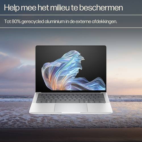 HP EliteBook X G1a AMD Ryzen AI 9 HX 375 Laptop 35,6 cm (14") Touchscreen 2.8K 32 GB LPDDR5x-SDRAM 1 TB SSD Wi-Fi 7 (802.11be) Windows 11 Pro Zilver