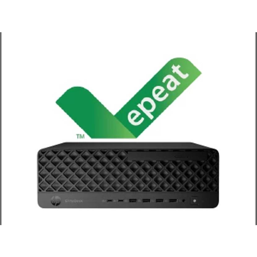 HP EliteDesk 8 SFF G1i AI Intel Core Ultra 5 235 16 GB DDR5-SDRAM 512 GB SSD Windows 11 Pro PC AI PC Zwart