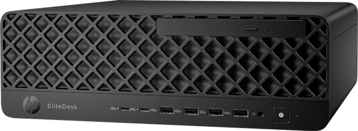HP EliteDesk 8 SFF G1i AI Intel Core Ultra 5 235 16 GB DDR5-SDRAM 512 GB SSD Windows 11 Pro PC AI PC Zwart