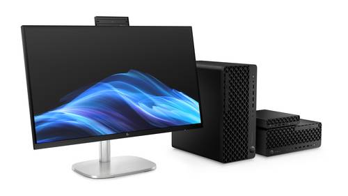 HP EliteDesk 8 Tower G1i AI Wolf Pro Security Edition Intel Core Ultra 5 235 16 GB DDR5-SDRAM 512 GB SSD Windows 11 Pro PC AI PC Zwart