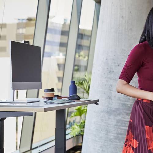 HP EliteOne 840 G9 Intel® Core™ i5 i5-14500 60,5 cm (23.8") 1920 x 1080 Pixels Touchscreen Alles-in-één-pc 16 GB DDR5-SDRAM 512 GB SSD Windows 11 Pro Wi-Fi 6E (802.11ax) Zwart, Zilver