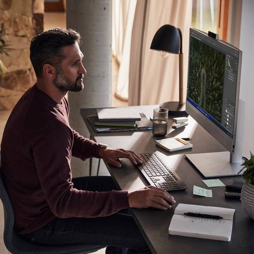 HP EliteOne 870 G9 Intel® Core™ i5 i5-14500 68,6 cm (27") 2560 x 1440 Pixels Touchscreen Alles-in-één-pc 16 GB DDR5-SDRAM 512 GB SSD Windows 11 Pro Wi-Fi 6E (802.11ax) Zilver