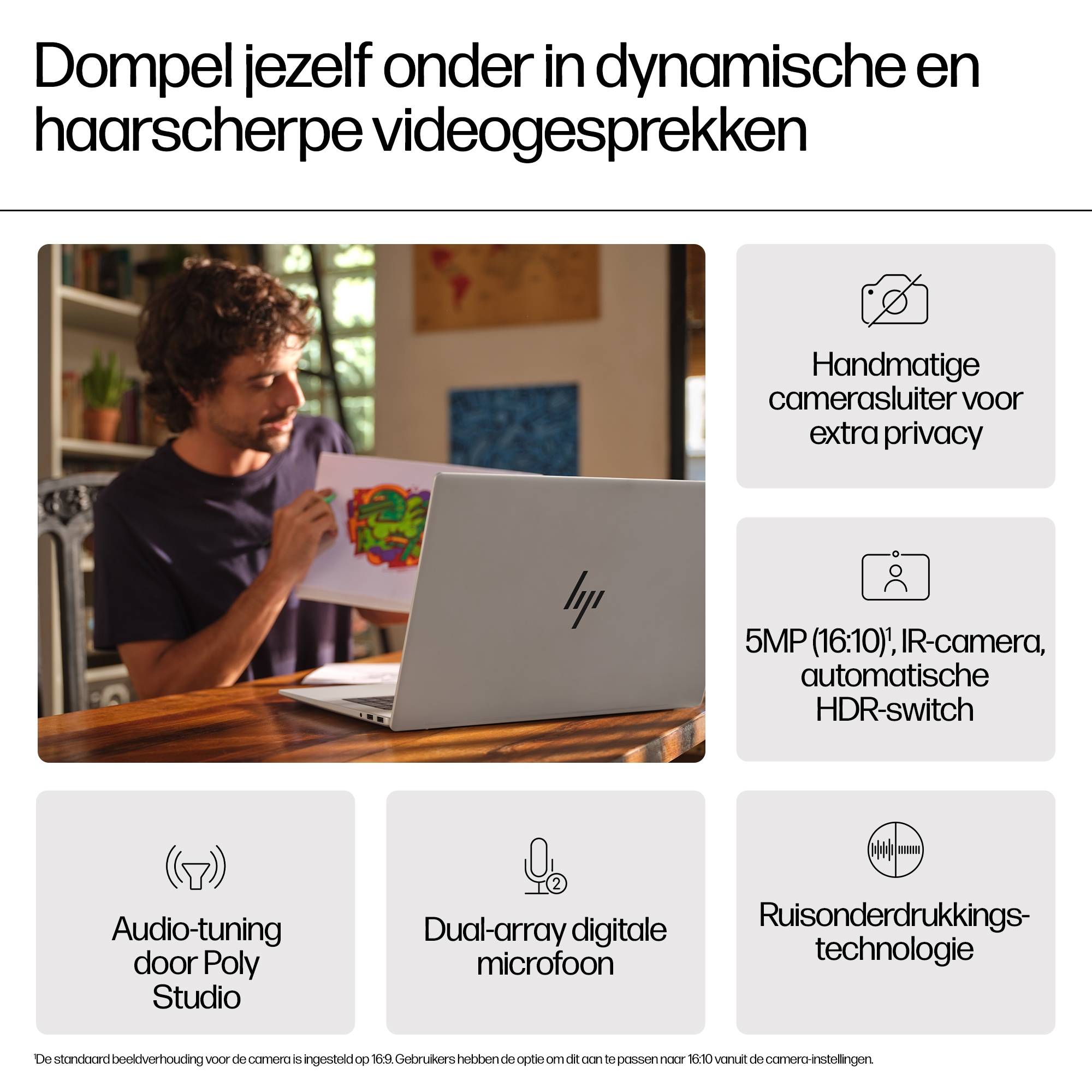 HP ENVY 17-da0030nd Intel Core Ultra 7 155H Laptop 43,9 cm (17.3") Touchscreen Full HD 16 GB DDR5-SDRAM 1 TB SSD Wi-Fi 6E (802.11ax) Windows 11 Home Zilver