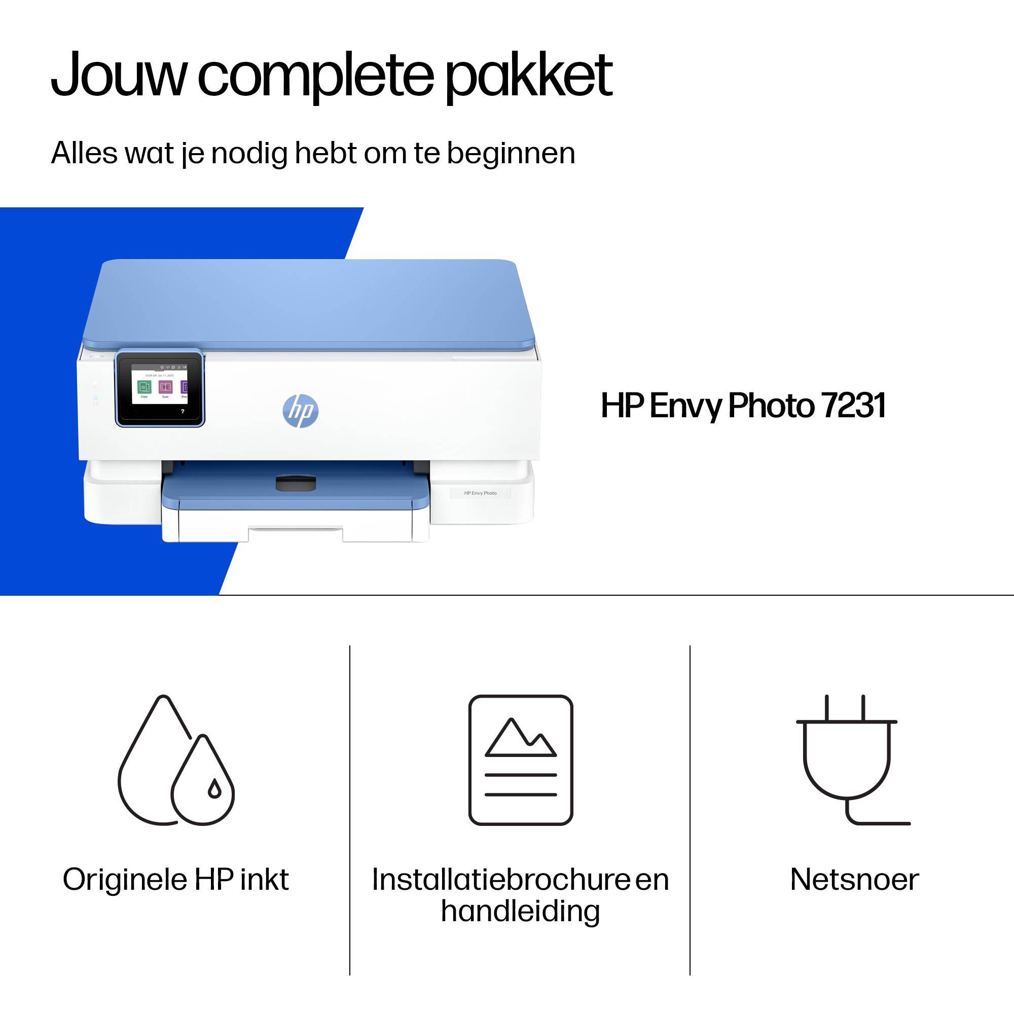 HP Envy 7231 Draadloos All-in-One Kleur Printer