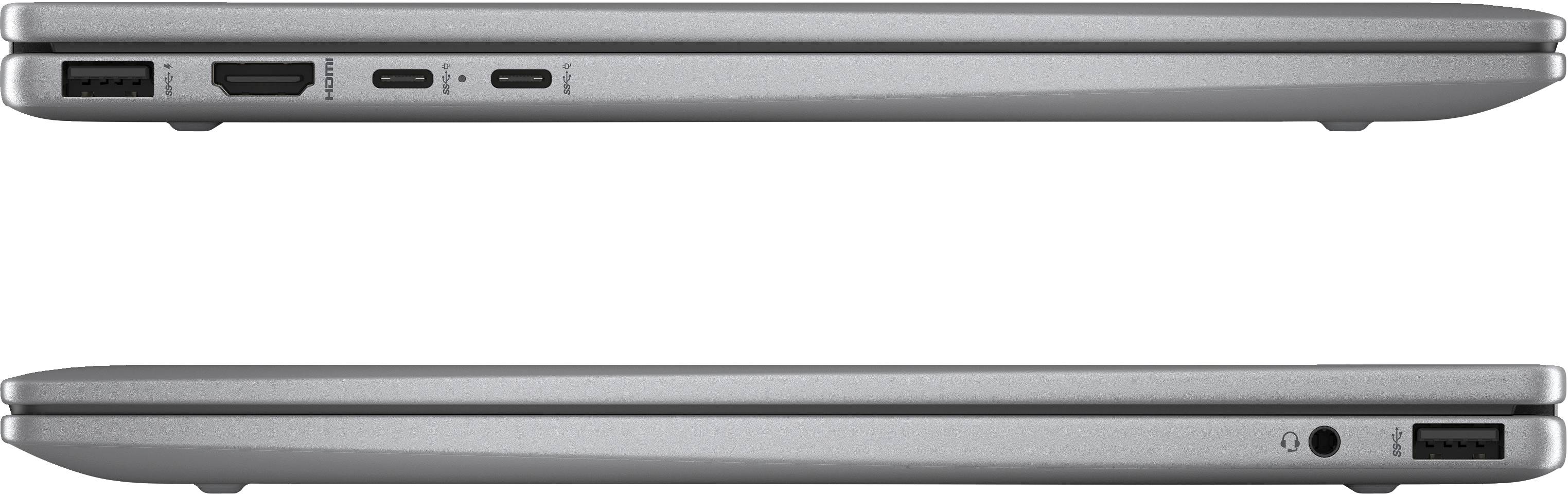 HP ENVY x360 14-fa0025nd AMD Ryzen™ 7 8840HS Hybride (2-in-1) 35,6 cm (14") Touchscreen 3K 16 GB LPDDR5-SDRAM 1 TB SSD Wi-Fi 6E (802.11ax) Windows 11 Home Grijs