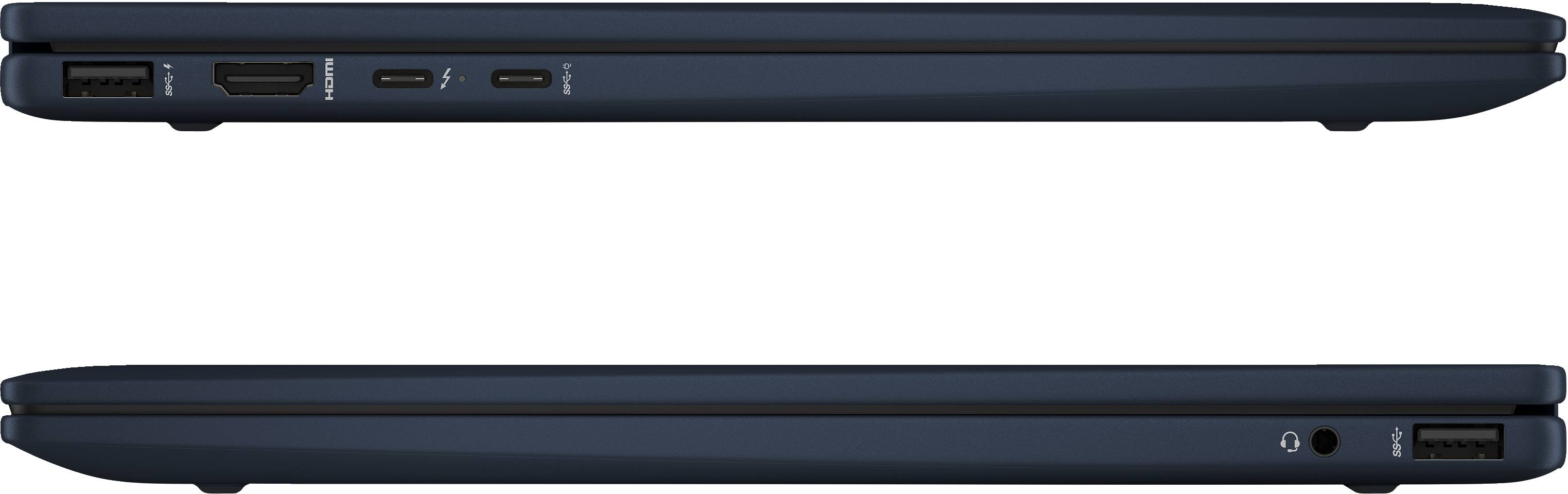 HP ENVY x360 14-fc0060nd Intel Core Ultra 7 155U Hybride (2-in-1) 35,6 cm (14") Touchscreen 3K 16 GB LPDDR5-SDRAM 1 TB SSD Wi-Fi 6E (802.11ax) Windows 11 Home Blauw