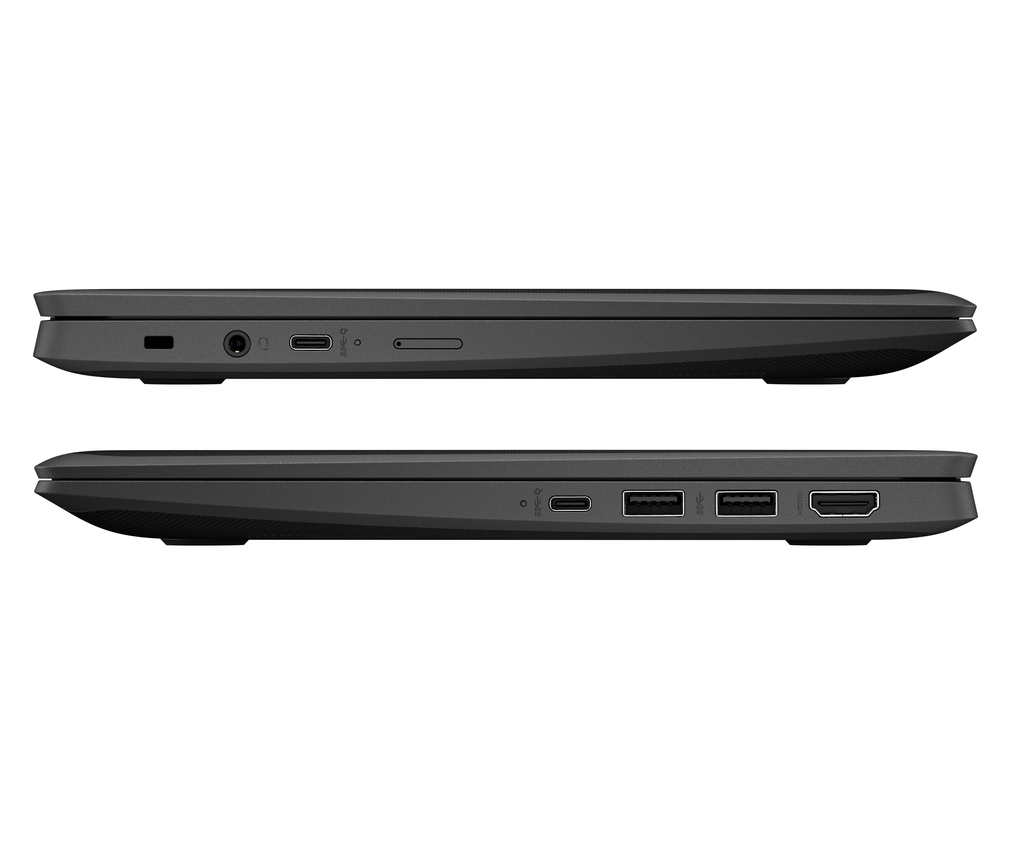 HP Fortis G1i 11 Intel® N N150 Chromebook 29,5 cm (11.6") Touchscreen HD 4 GB LPDDR5-SDRAM 32 GB eMMC Wi-Fi 6E (802.11ax) ChromeOS Zwart