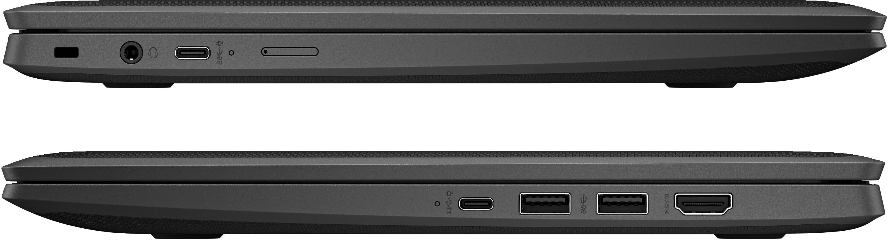 HP Fortis G11 Intel® N N100 Chromebook 35,6 cm (14") Touchscreen Full HD 8 GB LPDDR5-SDRAM 64 GB eMMC Wi-Fi 6E (802.11ax) ChromeOS Zwart