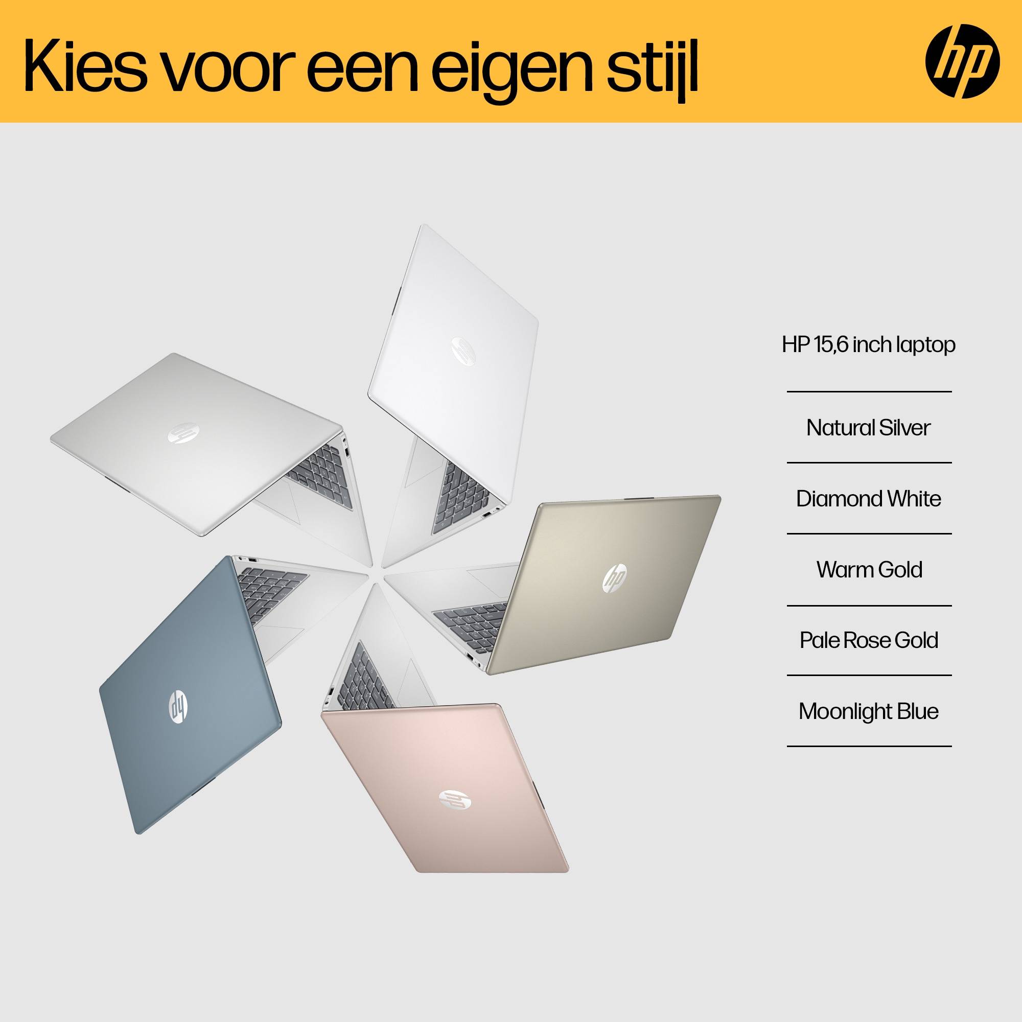 HP 15-fc0055nd AMD Ryzen™ 5 7520U Laptop 39,6 cm (15.6") Full HD 16 GB LPDDR5-SDRAM 512 GB SSD Wi-Fi 6 (802.11ax) Windows 11 Home Zilver
