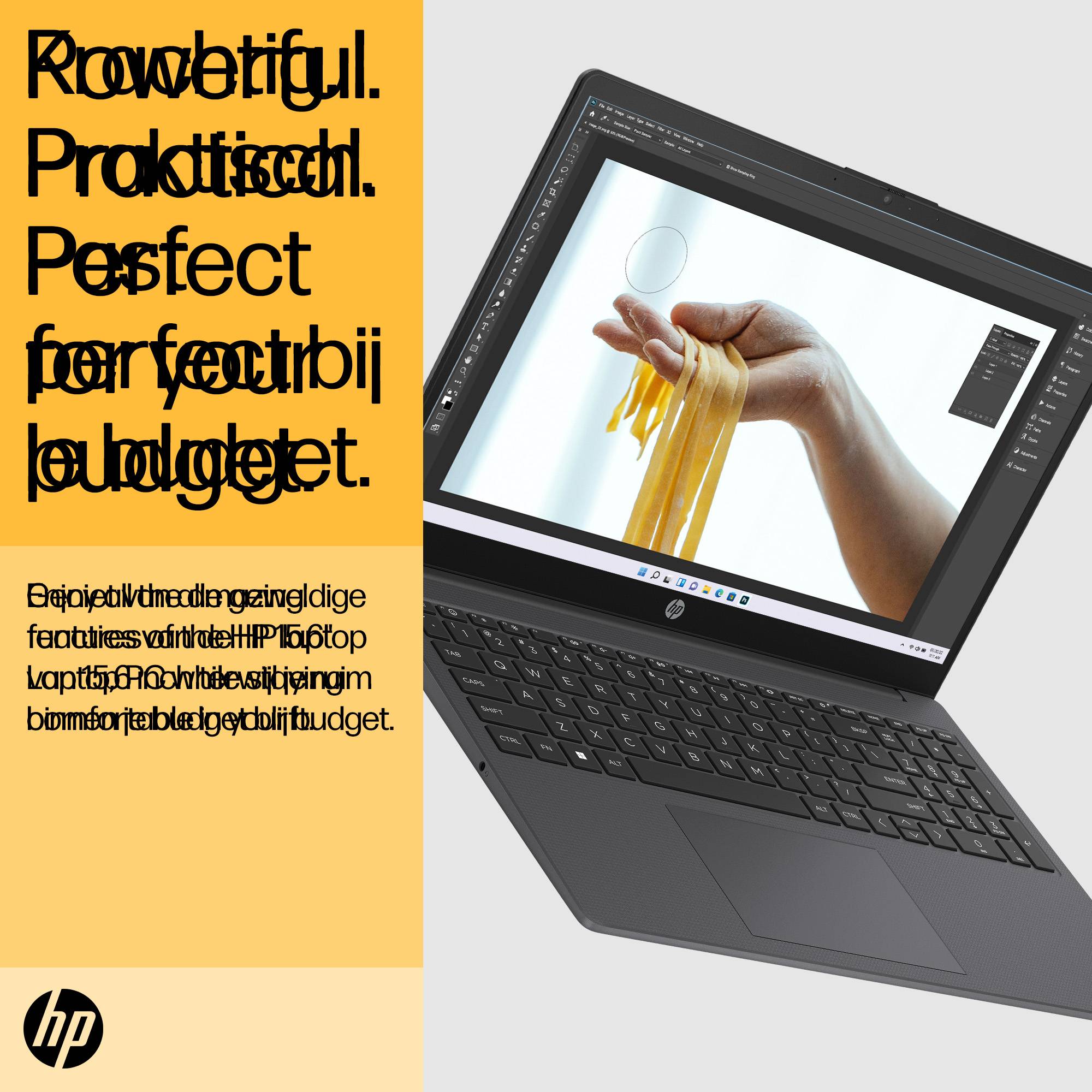 HP 15-fc0625nd AMD Ryzen™ 5 7520U Laptop 39,6 cm (15.6") Full HD 8 GB LPDDR5-SDRAM 512 GB SSD Wi-Fi 6 (802.11ax) Windows 11 Home Zilver