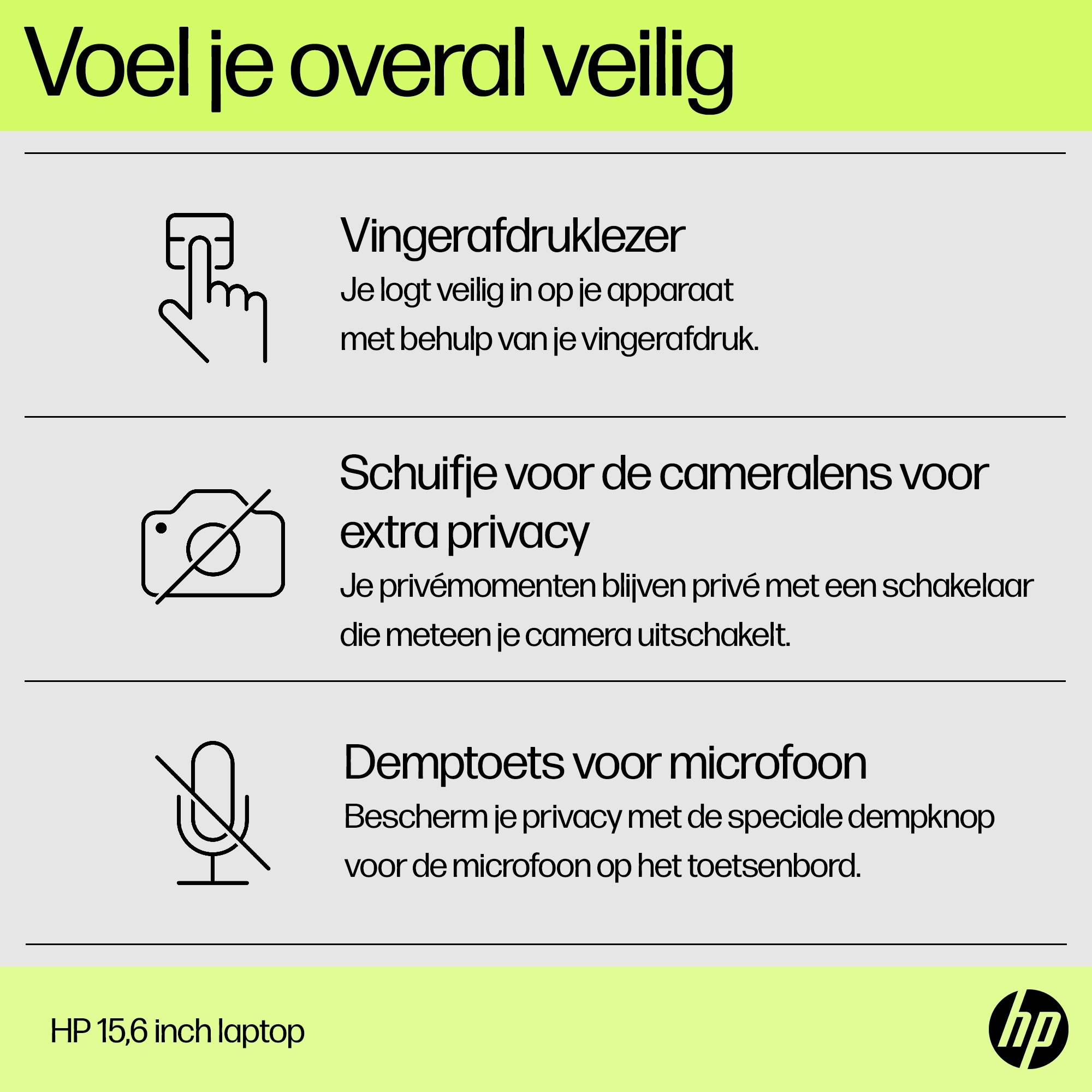 HP 15-fd0070nd Intel® Core™ i7 i7-1255U Laptop 39,6 cm (15.6") Full HD 16 GB DDR4-SDRAM 512 GB SSD Wi-Fi 6E (802.11ax) Windows 11 Home Zilver