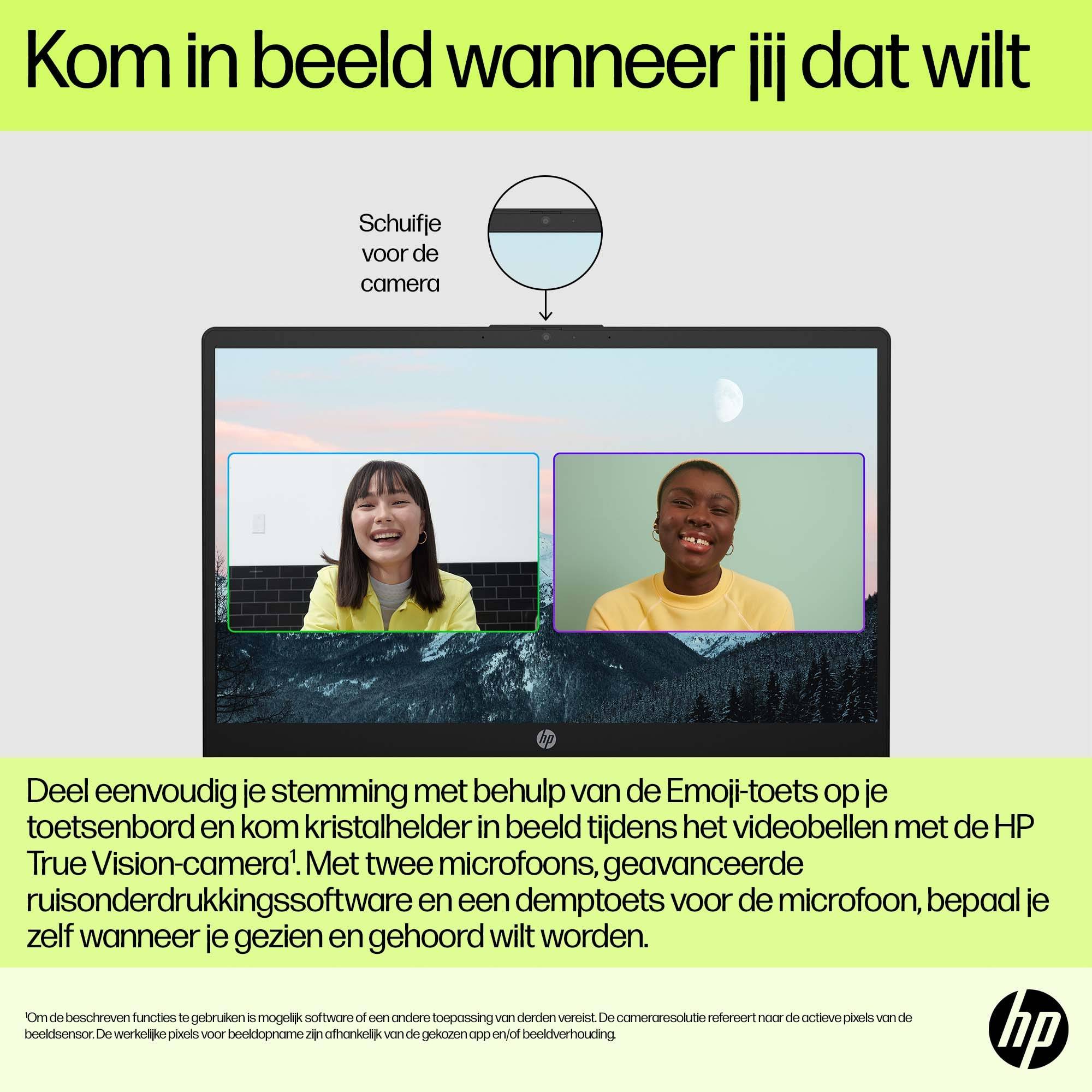 HP 15-fd0070nd Intel® Core™ i7 i7-1255U Laptop 39,6 cm (15.6") Full HD 16 GB DDR4-SDRAM 512 GB SSD Wi-Fi 6E (802.11ax) Windows 11 Home Zilver