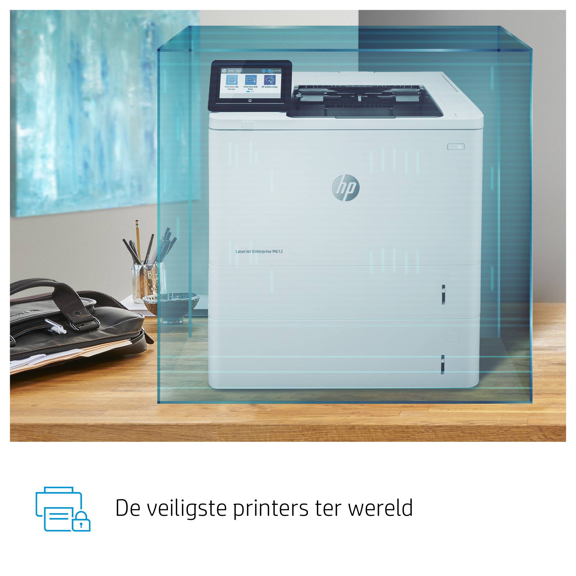HP LaserJet Enterprise M612dn, Print, Dubbelzijdig afdrukken