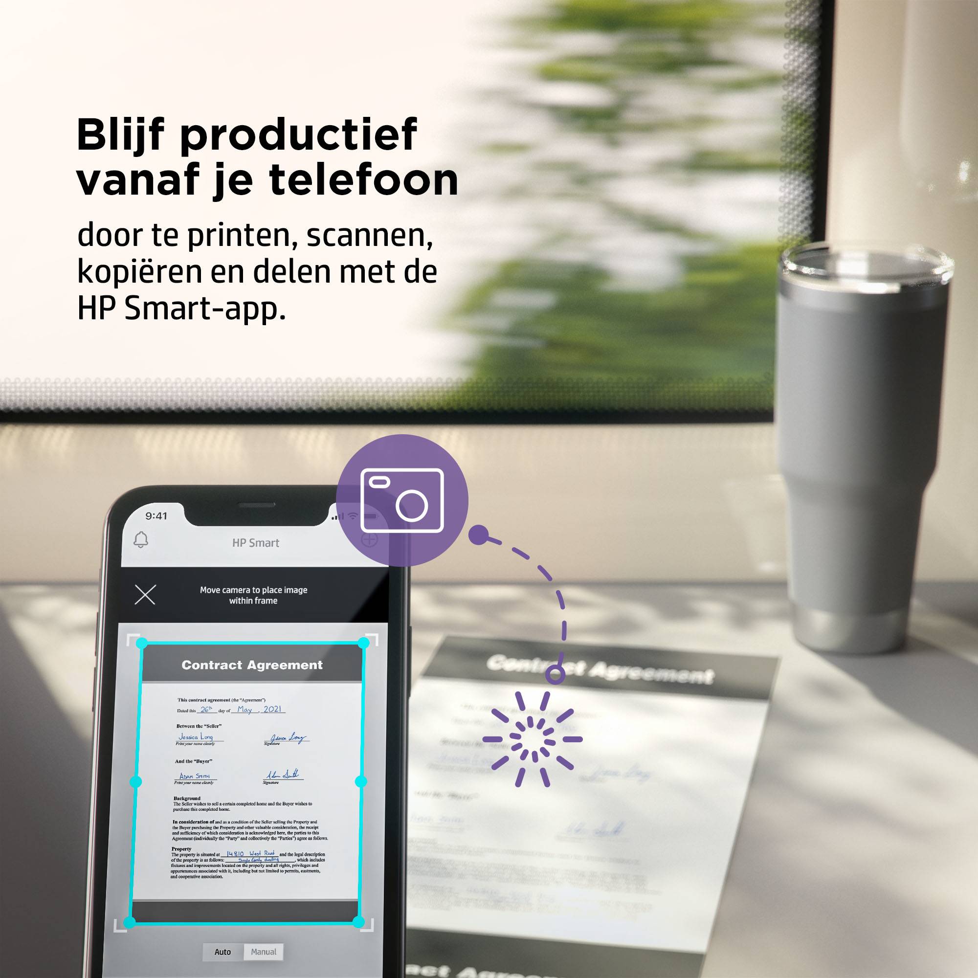 HP LaserJet M110w printer, Zwart-wit, Printer voor Kleine kantoren, Print, Compact formaat