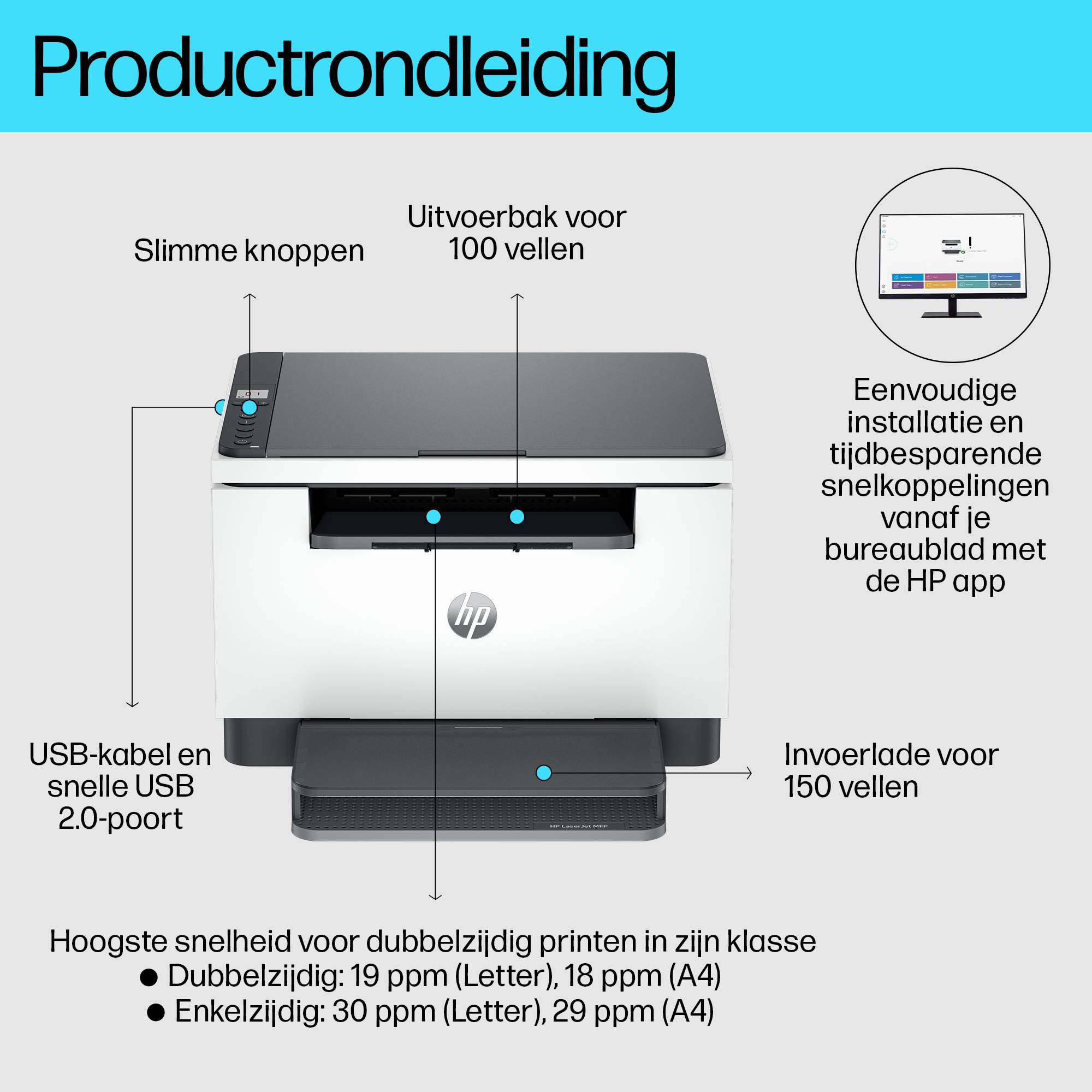 HP LaserJet MFP M234d printer