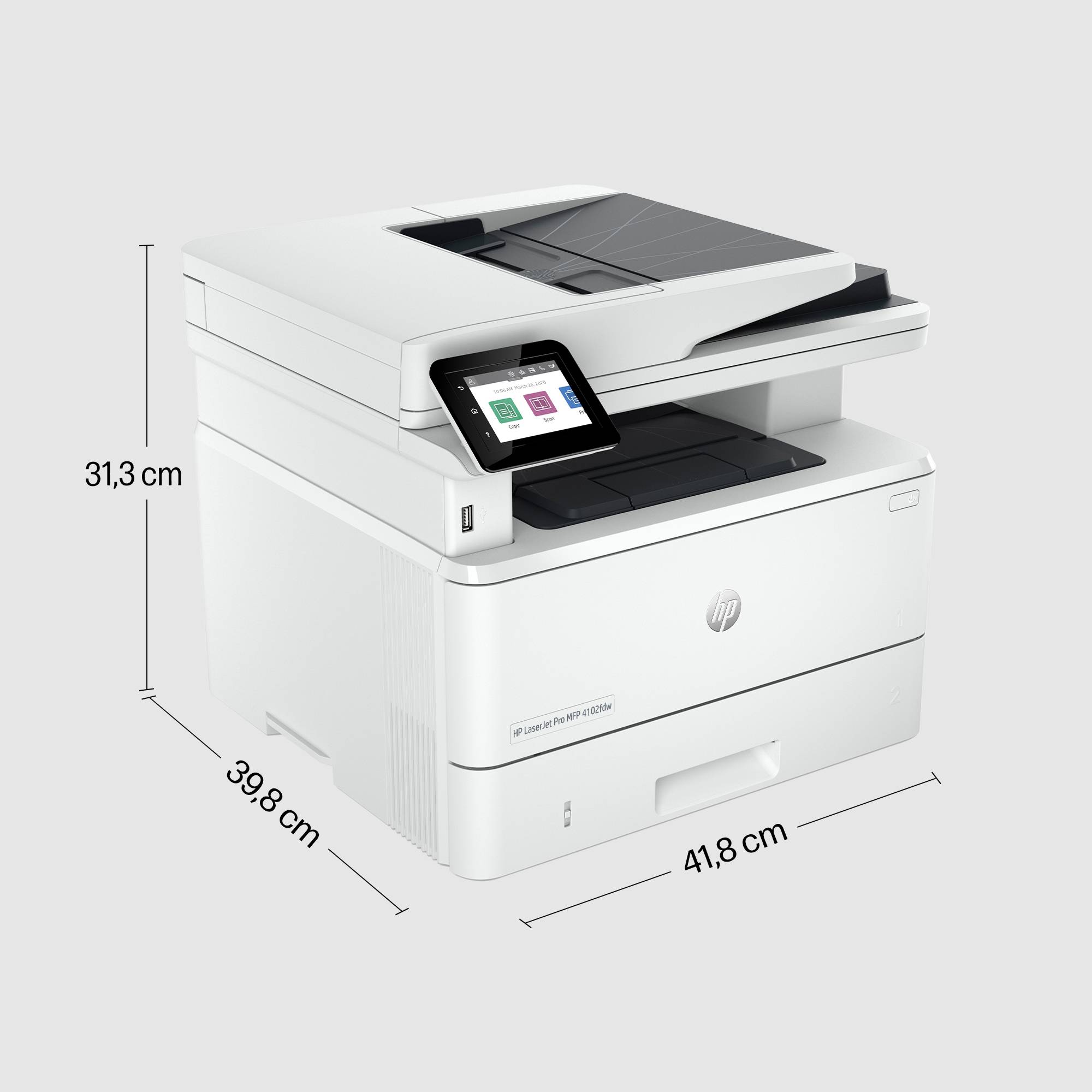 HP LaserJet Pro MFP 4102fdw printer