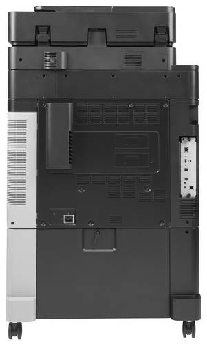 HP Color LaserJet Enterprise Flow M880z multifunctionele printer, Printen, kopiëren, scannen, faxen, Invoer voor 200 vel; Printen via USB-poort aan voorzijde; Scans naar e-mail/pdf; Dubbelzijdig printen