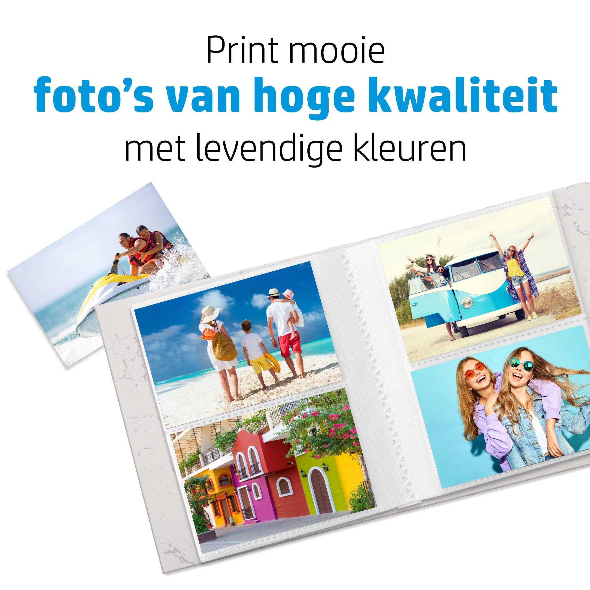 HP mat fotopapier, 180 g/m2, 10 x 15 cm (101 x 152 mm), 25 vellen