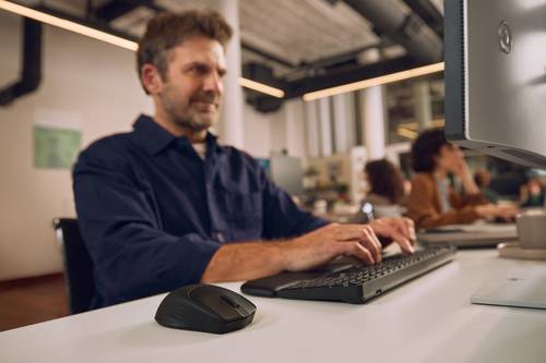 HP multi-device dual-mode muis- en toetsenbordcombinatie met polssteun 585C