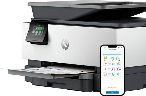 HP OfficeJet Pro 9120b Draadloos All-in-One Kleur Printer, Dubbelzijdig printen; Kopieerapparaat, Scanner