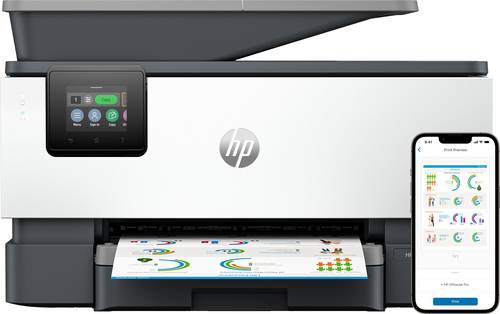 HP OfficeJet Pro 9120b Draadloos All-in-One Kleur Printer, Dubbelzijdig printen; Kopieerapparaat, Scanner