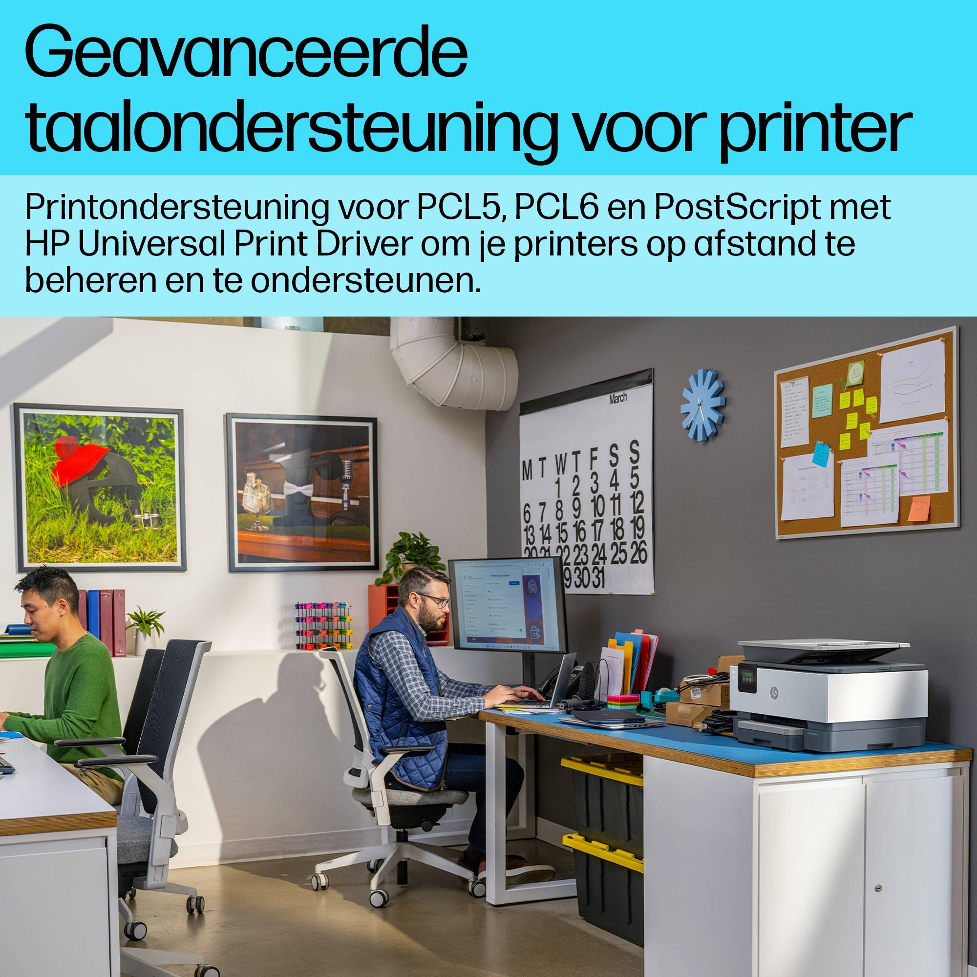 HP OfficeJet Pro 9120b Draadloos All-in-One Kleur Printer, Dubbelzijdig printen; Kopieerapparaat, Scanner