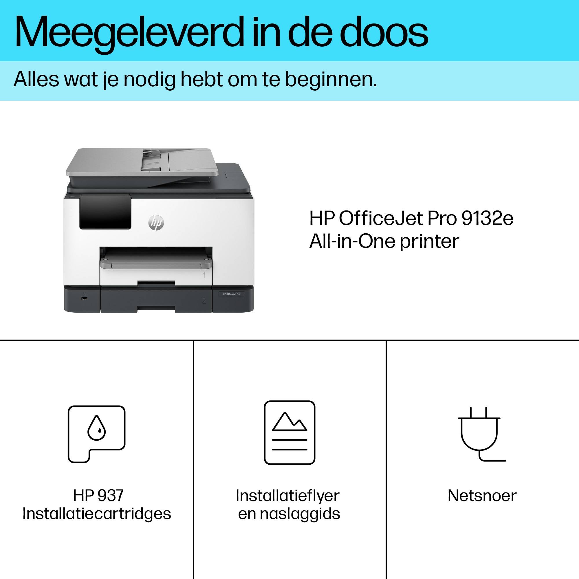 HP OfficeJet Pro 9132e All-in-One printer