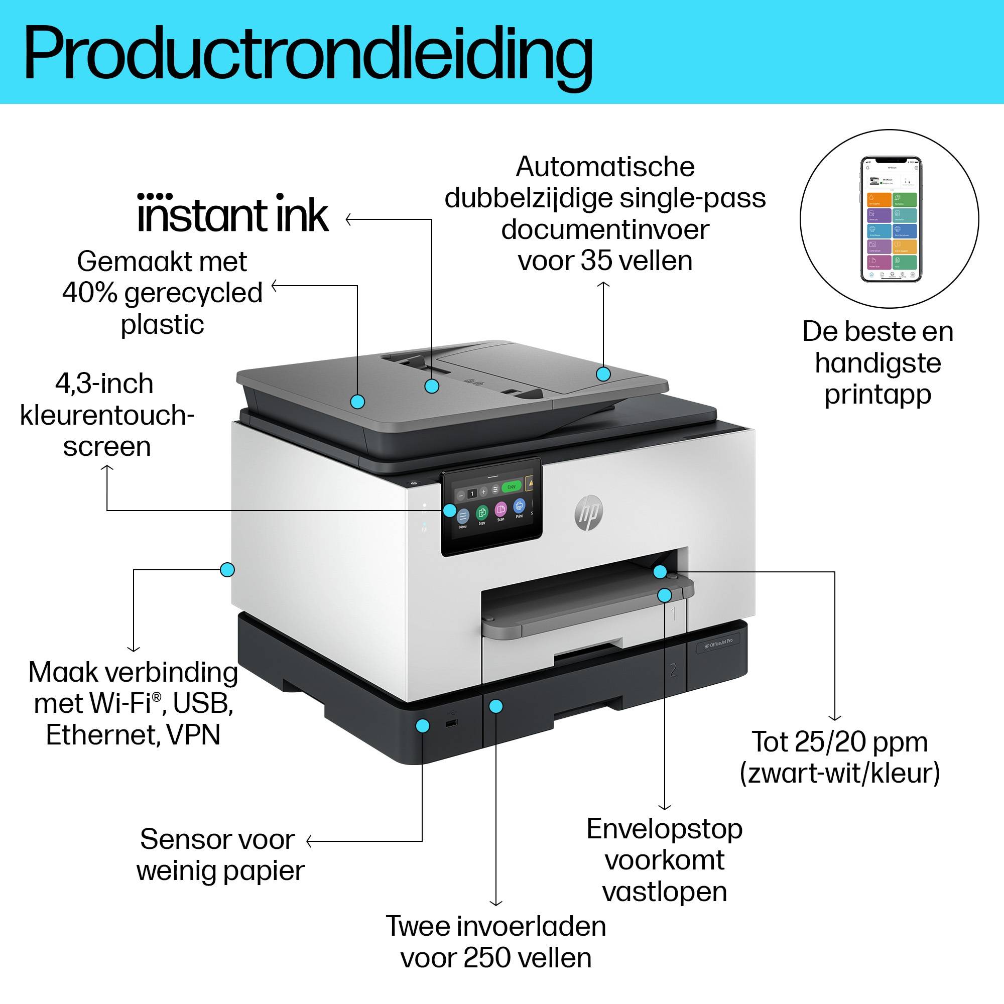 HP OfficeJet Pro 9132e All-in-One printer