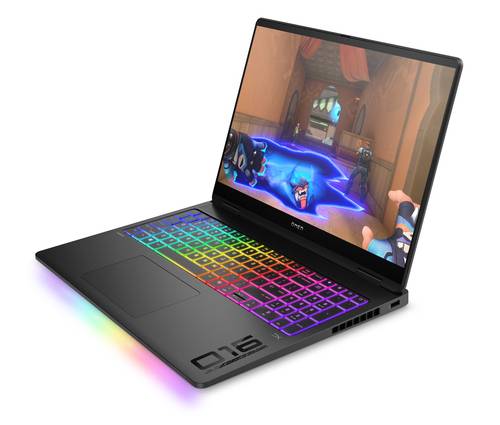 HP OMEN MAX 16-ah0001nd Intel Core Ultra 9 275HX Laptop 40,6 cm (16") WQXGA 32 GB DDR5-SDRAM 1 TB SSD NVIDIA GeForce RTX 5080 Wi-Fi 7 (802.11be) Windows 11 Home Zwart
