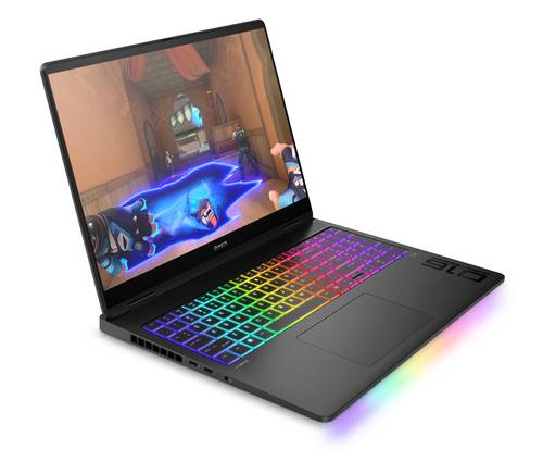 HP OMEN MAX 16-ah0001nd Intel Core Ultra 9 275HX Laptop 40,6 cm (16") WQXGA 32 GB DDR5-SDRAM 1 TB SSD NVIDIA GeForce RTX 5080 Wi-Fi 7 (802.11be) Windows 11 Home Zwart