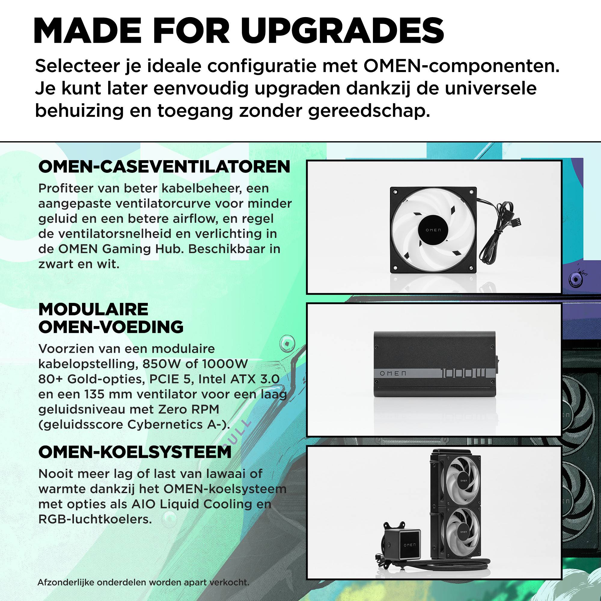 HP OMEN 35L GT16-0240nd PC Intel Core Ultra 9 285K 32 GB DDR5-SDRAM 2 TB SSD NVIDIA GeForce RTX 5070 Windows 11 Home Tower AI PC Zwart