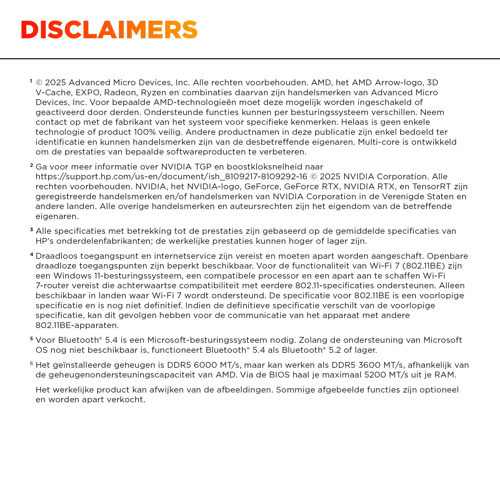 HP OMEN 35L GT16-1082nd AMD Ryzen 7 9800X3D 32GB DDR5 2TB PCIe NVMe SSD RTX 5080 16GB W11H AMD Ryzen™ 7 DDR5-SDRAM NVIDIA GeForce RTX 5080 Windows 11 Home Tower PC Zwart