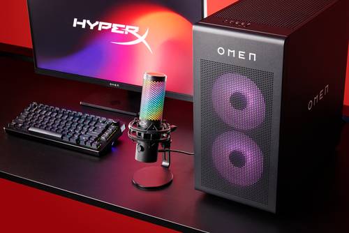 HP OMEN 35L GT16-0012nd AMD Ryzen™ 7 8700G 16 GB DDR5-SDRAM 1 TB SSD NVIDIA GeForce RTX 4060 Windows 11 Home Tower PC Zwart