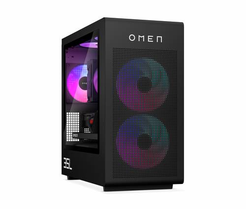 HP OMEN 35L GT16-0055nd Intel® Core™ i7 i7-14700F 32 GB DDR5-SDRAM 1 TB SSD NVIDIA GeForce RTX 4070 Ti Super Windows 11 Home Tower PC Zwart